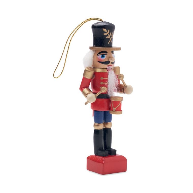 Ornament mic spărgător de nuci JOLLY Roșu