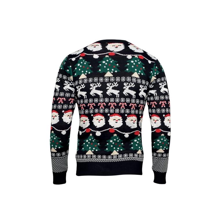 Pulover LED  Crăciun S/M SHAMIS Negru