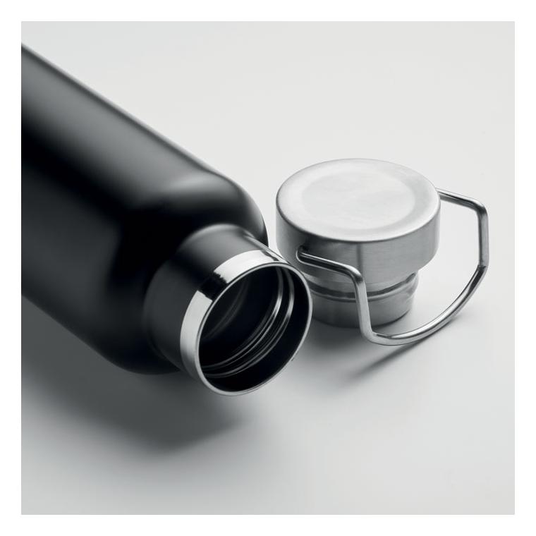 Sticlă cu perete dublu 500 ml IVES Negru