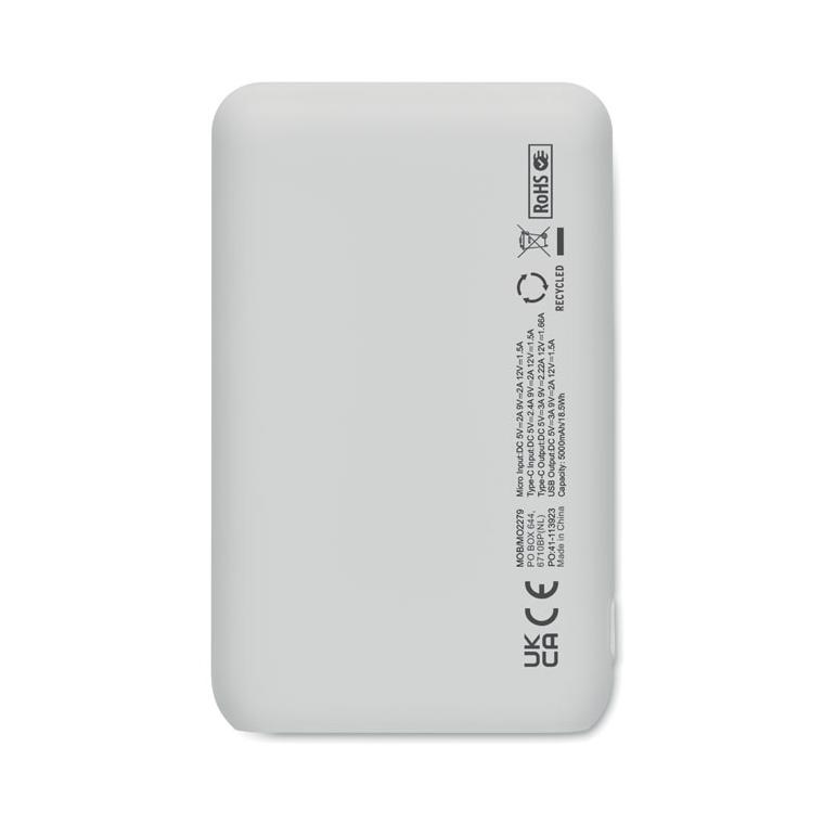 Power bank 5000 mAh POWER52C Alb