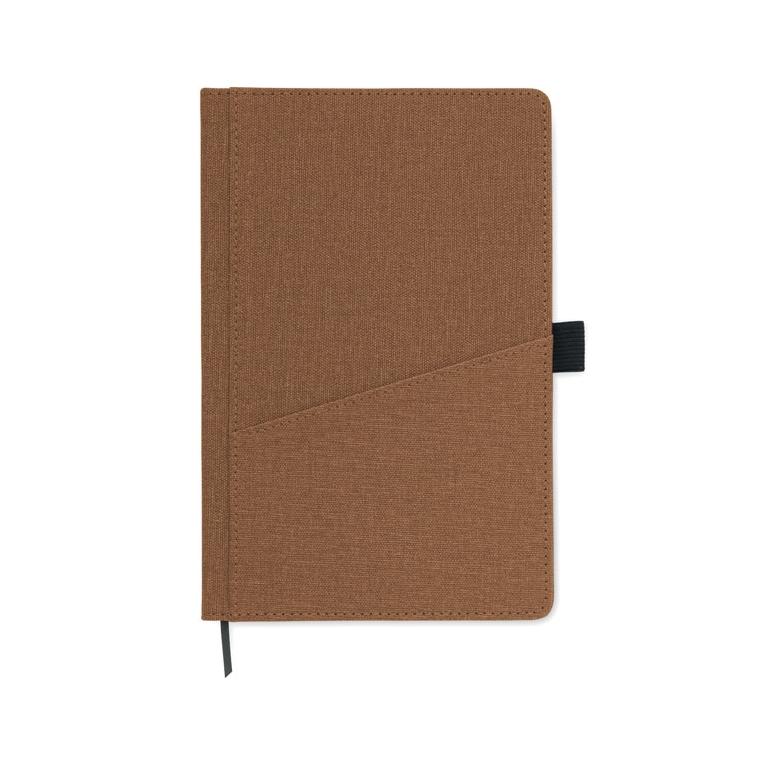 Agendă A5 PU buzunar frontal CINCO Maro