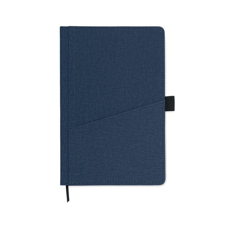 Agendă A5 PU buzunar frontal CINCO Albastru