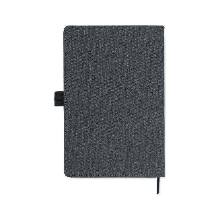 Agendă A5 PU buzunar frontal CINCO Gri închis