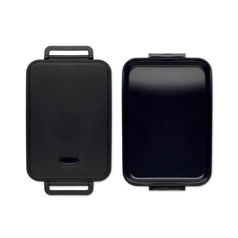 Cutie prânz PP 2200 ml INDUSMAX Negru