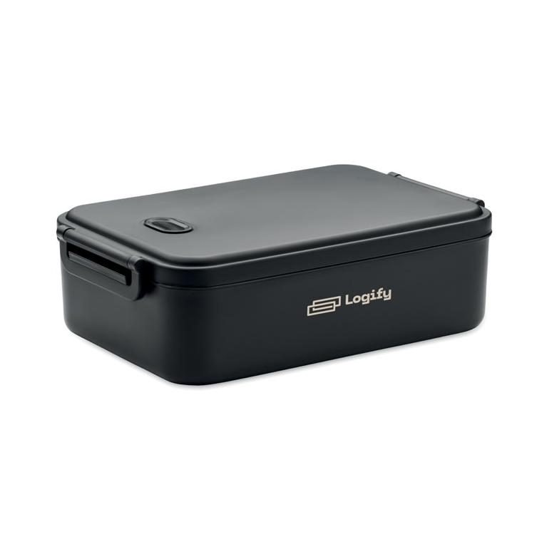 Cutie prânz PP 2200 ml INDUSMAX Negru