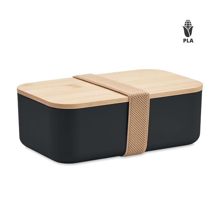 Cutie de prânz 1000 ml PLA BEIBABOX Negru
