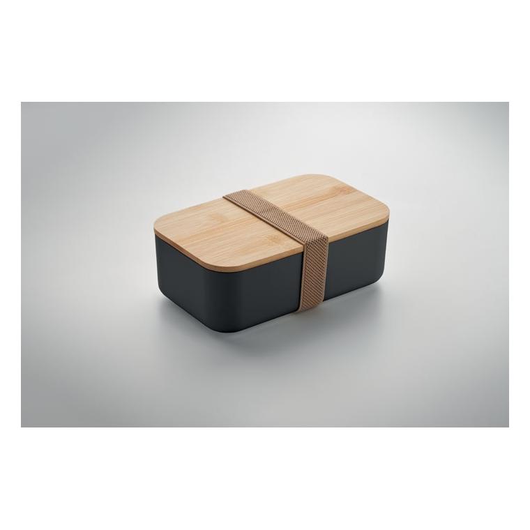 Cutie de prânz 1000 ml PLA BEIBABOX Negru