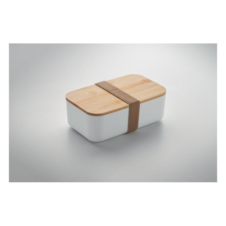 Cutie de prânz 1000 ml PLA BEIBABOX Alb