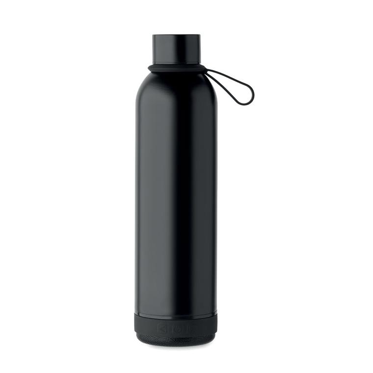 Sticlă cu perete dublu 500ml MUSEY Negru