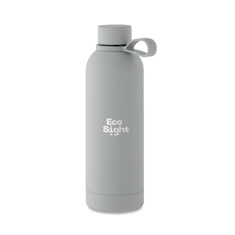 Sticlă cu perete dublu 500 ml EMERALD Gri