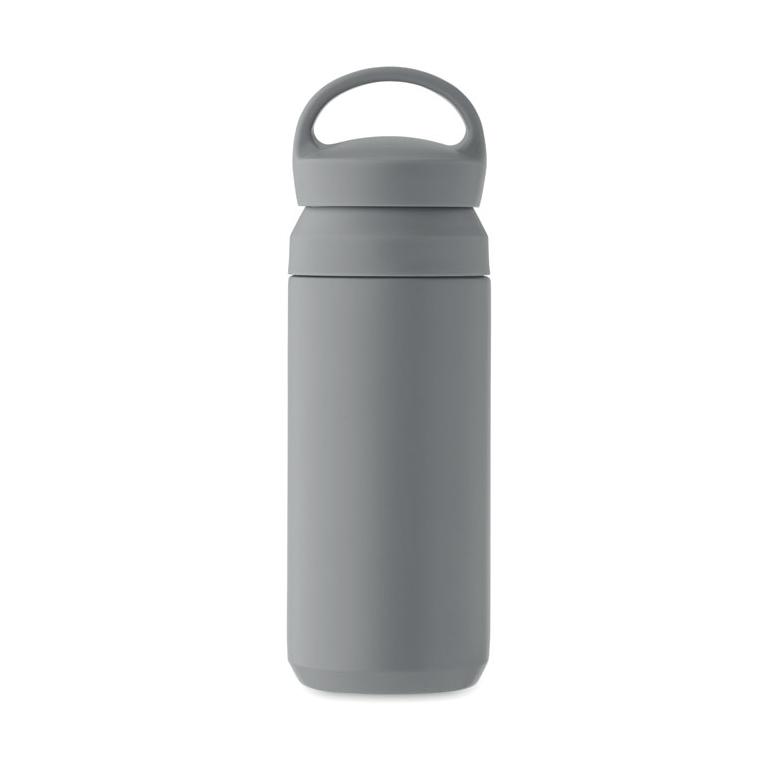 Sticlă cu perete dublu 320 ml ONYX Gri închis