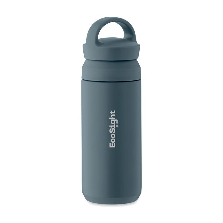 Sticlă cu perete dublu 320 ml ONYX Gri închis