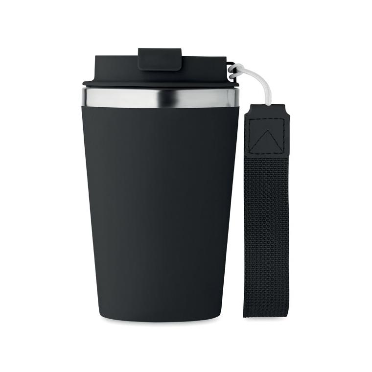 Pahar cu perete dublu 350 ml TOPAZ Negru