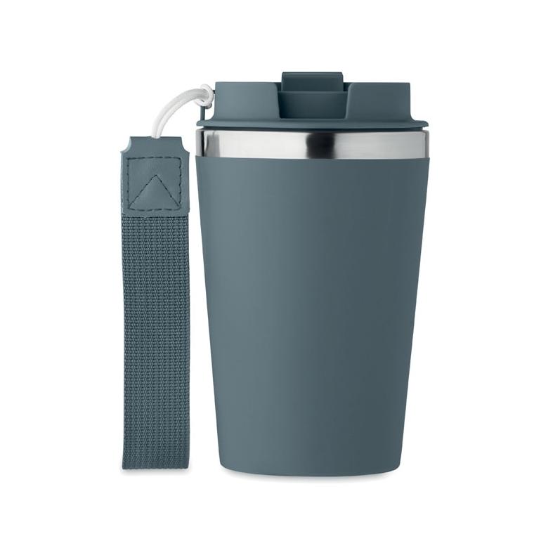 Pahar cu perete dublu 350 ml TOPAZ Petrol