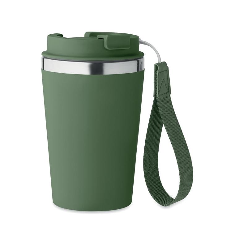 Pahar cu perete dublu 350 ml TOPAZ Verde Inchis