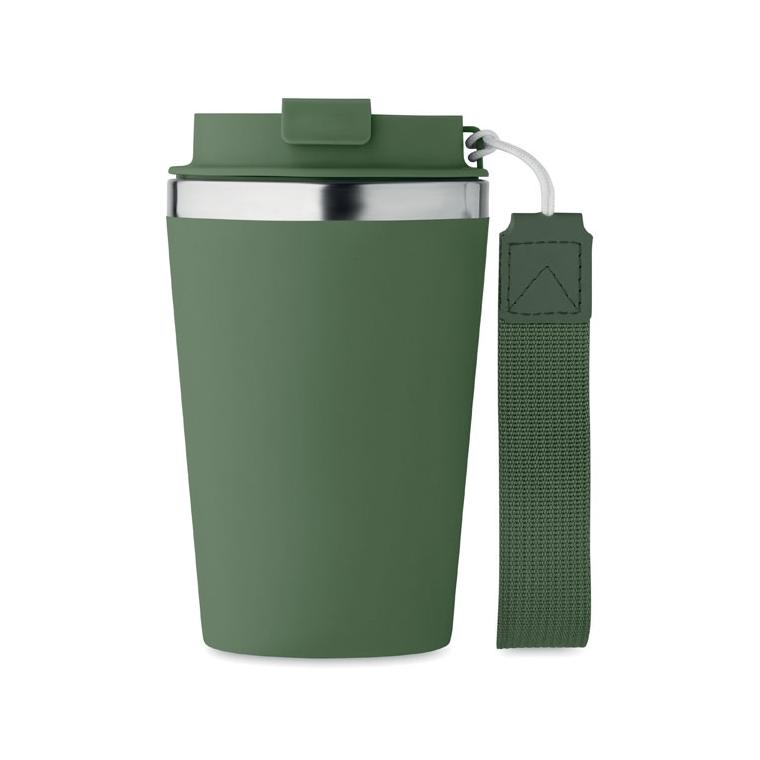 Pahar cu perete dublu 350 ml TOPAZ Verde Inchis