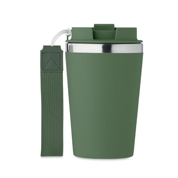 Pahar cu perete dublu 350 ml TOPAZ Verde Inchis