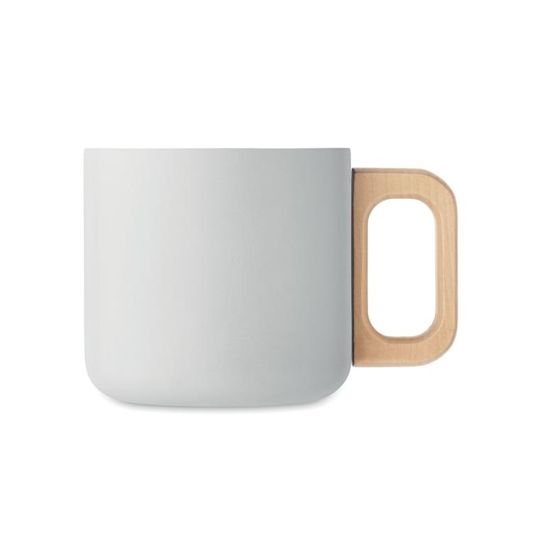 Cană cu perete dublu 350 ml ACERO Alb