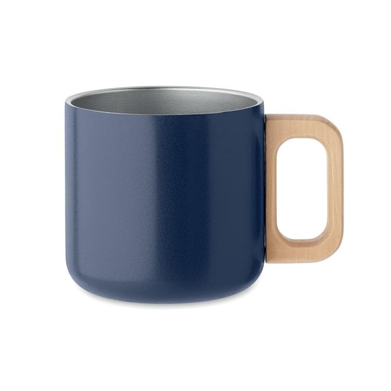 Cană cu perete dublu 350 ml ACERO Navy 