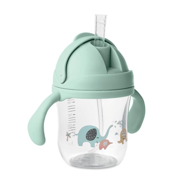 Pahar copii din Tritan 250 ml SED Verde mentă