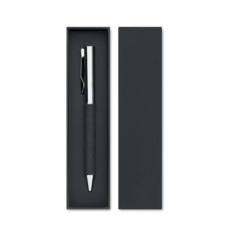 Pix metalic twist în cutie SCRIBI Negru