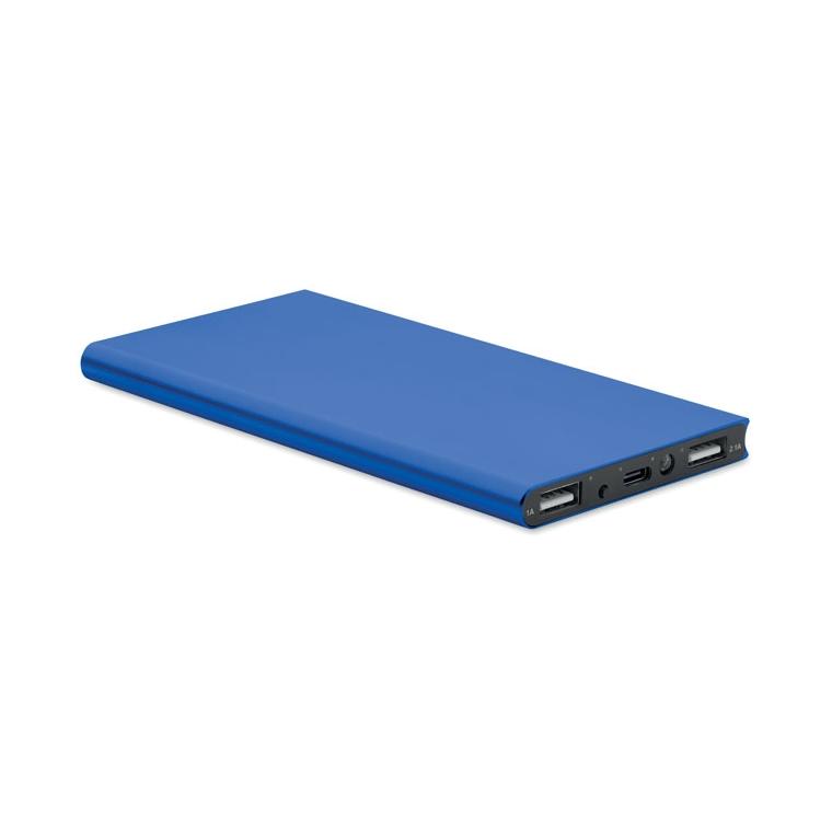 Power bank 8000 mAh POWERFLAT8C Albastru regal