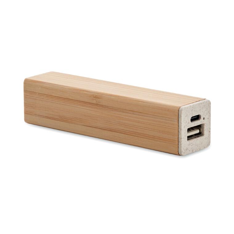 Power bank 2600 mAh POWERBAMC Natur