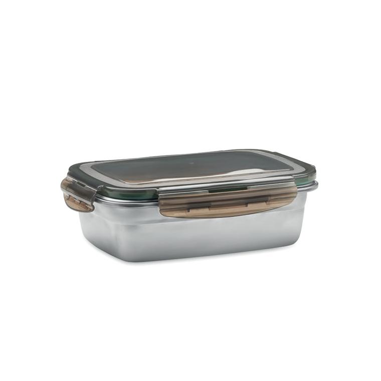 Cutie de prânz 850 ml LOX Gri transparent