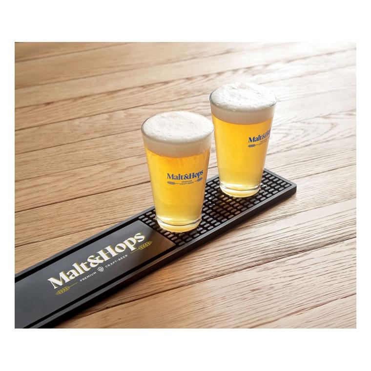 Covor pentru bar din PVC MALTA Negru