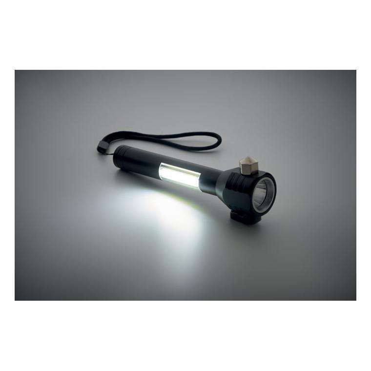 Ciocan de urgență 3 în 1 HAMALUZ Negru