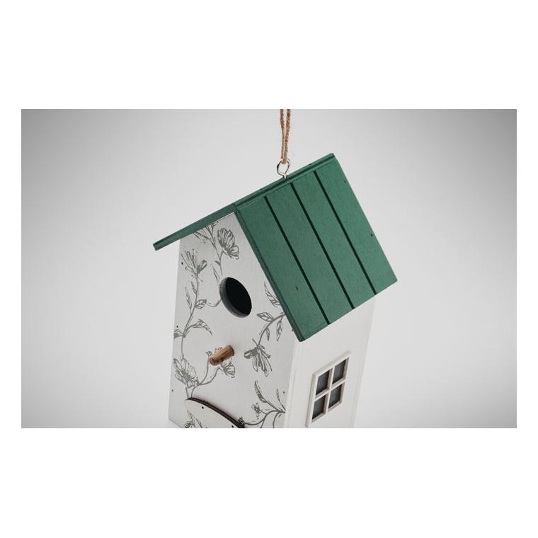 Căsuță păsări din placaj GREENJAY Alb