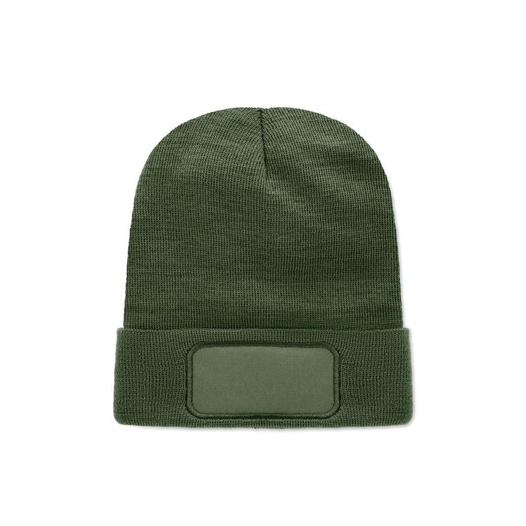 Caciulă unisex poliester RPET CAPNIT Verde Inchis