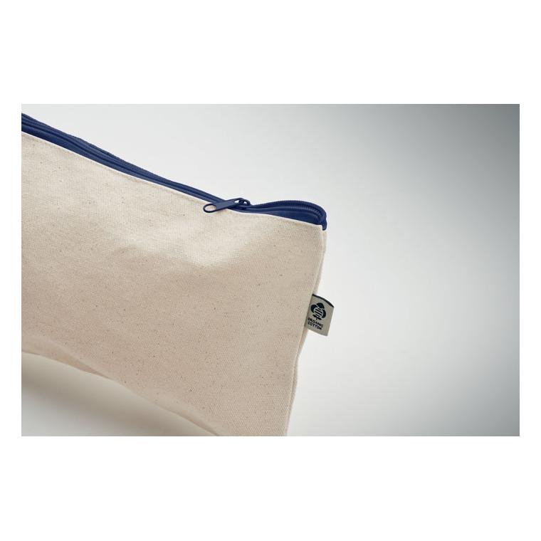 Portfard bumbac 340g/m² PESACARA Albastru