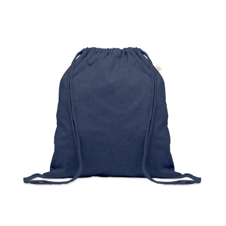 Pungă bumbac reciclat 140 g/m² CABETRI COLOUR Albastru