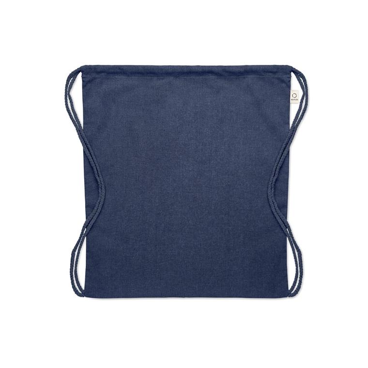 Pungă bumbac reciclat 140 g/m² CABETRI COLOUR Albastru