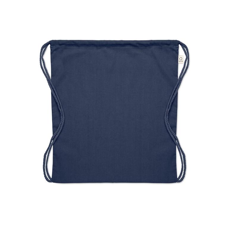 Pungă bumbac reciclat 140 g/m² CABETRI COLOUR Albastru