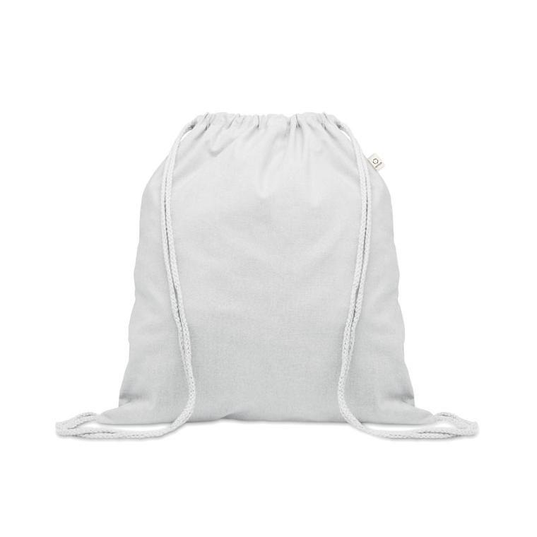 Pungă bumbac reciclat 140 g/m² CABETRI COLOUR Alb