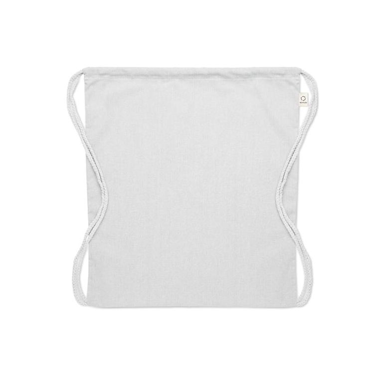 Pungă bumbac reciclat 140 g/m² CABETRI COLOUR Alb