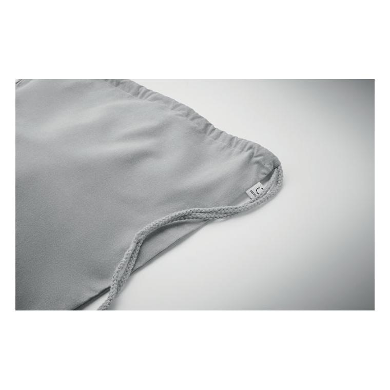 Pungă bumbac reciclat 140 g/m² CABETRI COLOUR Gri