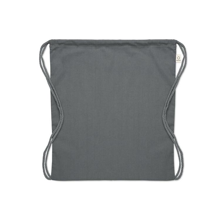 Pungă bumbac reciclat 140 g/m² CABETRI COLOUR Gri închis