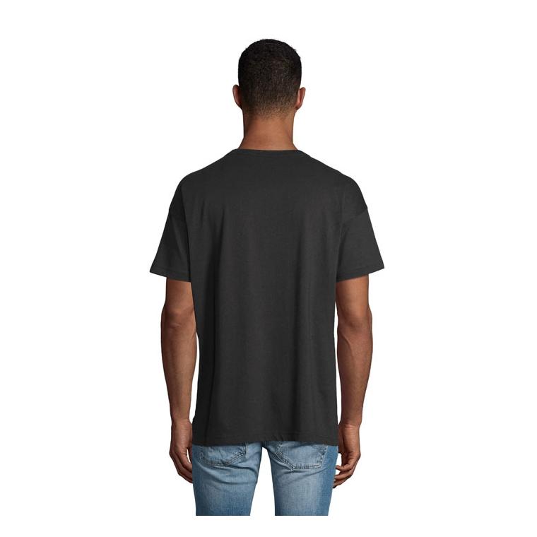 Tricou oversized pentru bărbați SOL'S BOXY Deep Black XL