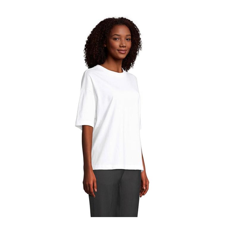 Tricou oversized pentru femei SOL'S BOXY White M