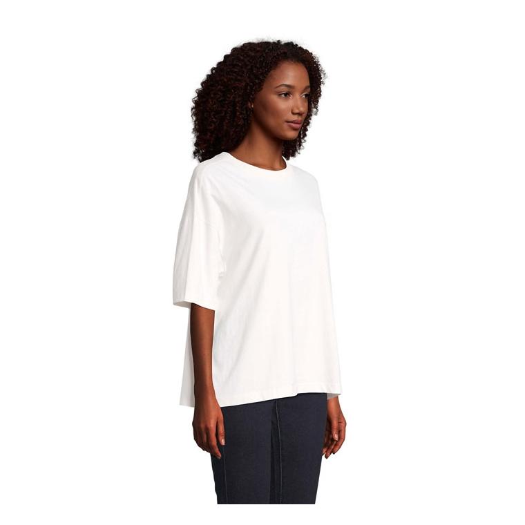 Tricou oversized pentru femei SOL'S BOXY White M