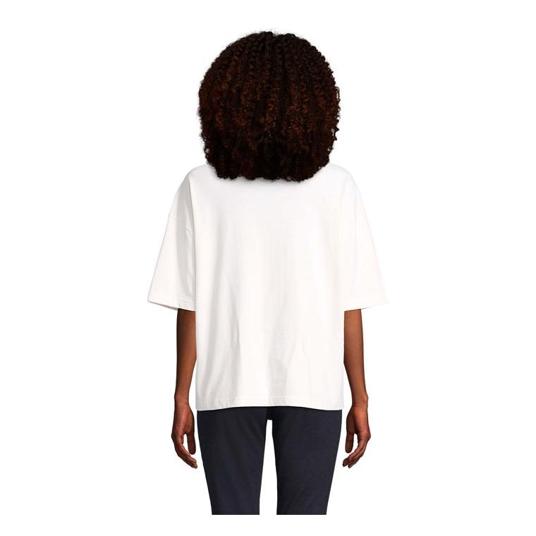 Tricou oversized pentru femei SOL'S BOXY White M