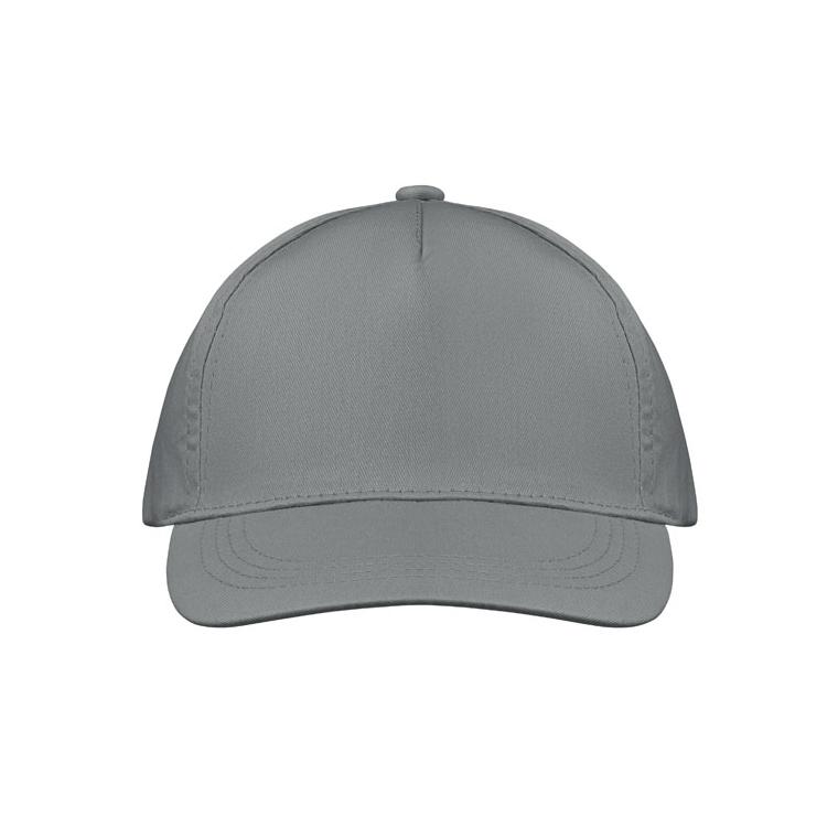 Șapcă baseball 5 panele BUZZ Gri