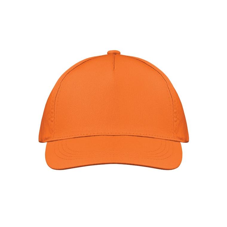 Șapcă baseball 5 panele BUZZ Portocaliu