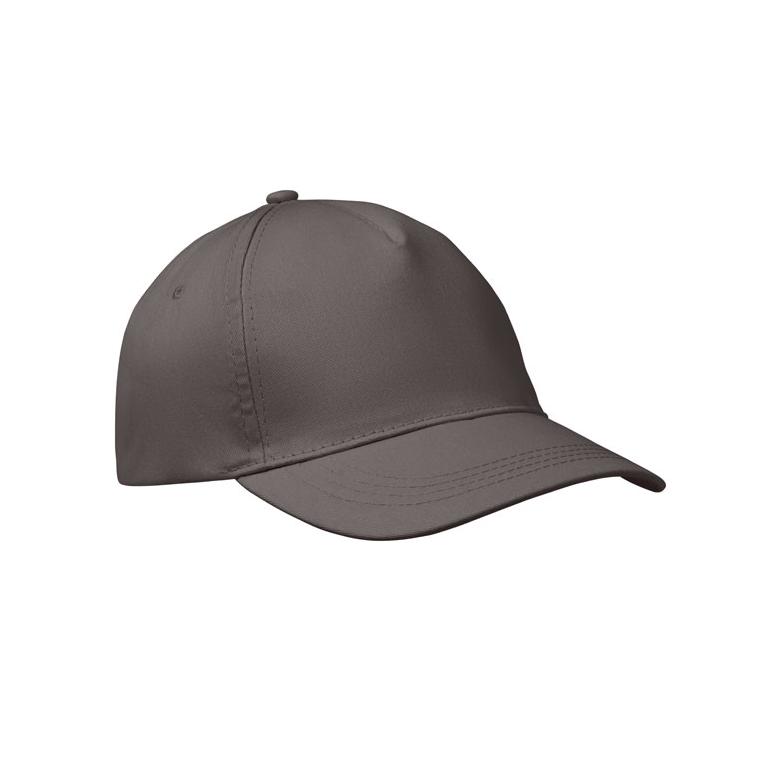 Șapcă baseball 5 panele BUZZ Gri închis