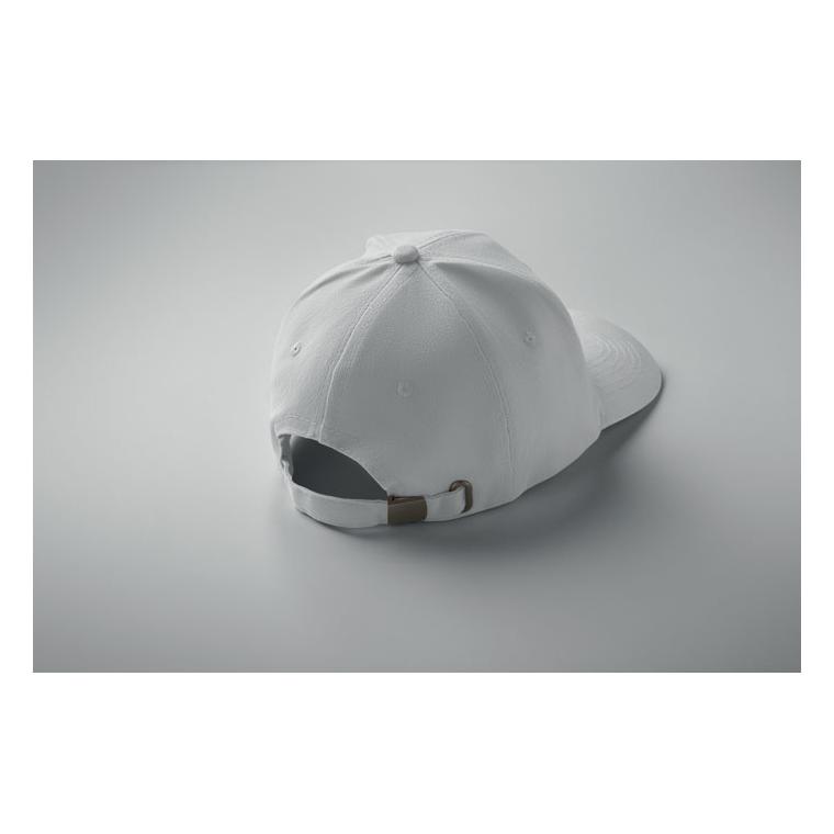 Șapcă baseball 6 panele BUFFALO Alb