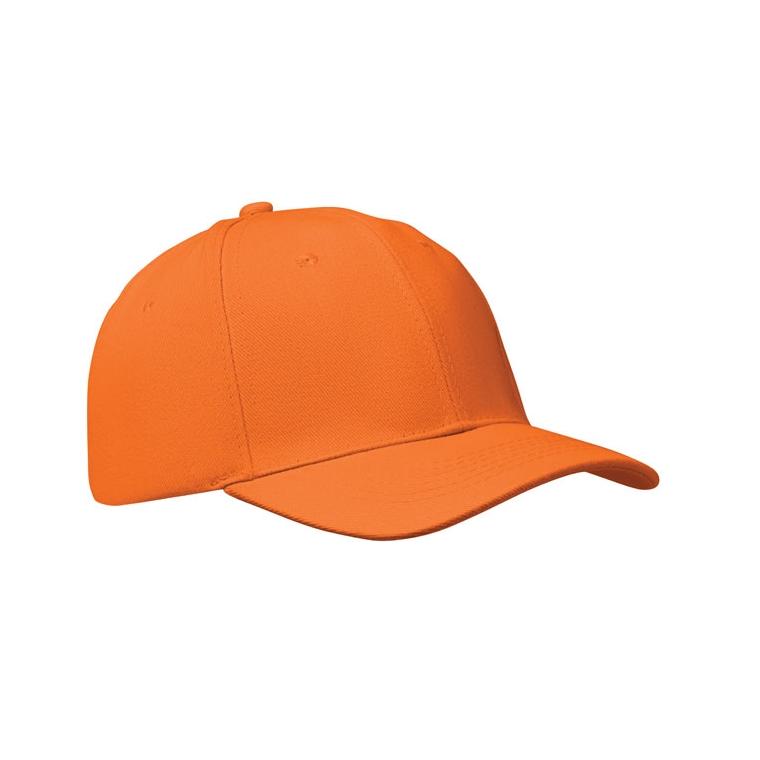 Șapcă baseball 6 panele BUFFALO Portocaliu