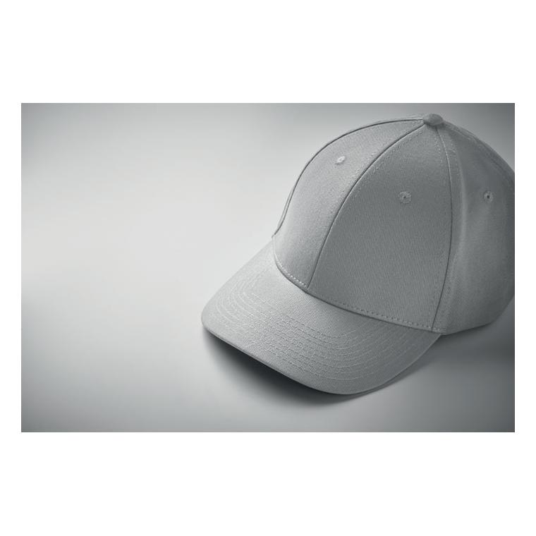 Șapcă de baseball din bumbac BAHAMAS Argintiu